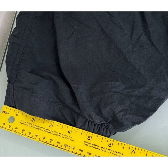 Rail Riders Hiking Pants M Belted 100% Nylon Black Double Knee Adjustable Jogger - Picture 9 of 13